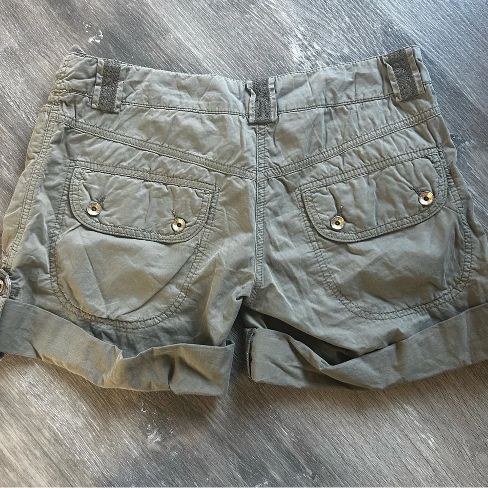 Gaudi Vintage Lovers Olive Green Women's Shorts European Size 40 US XS (25-26)